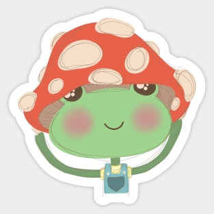 Hodie the Frog Sticker